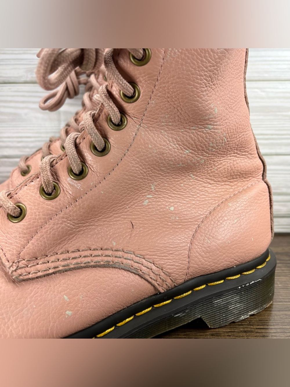 Dr. Martens 1460 Pascal Soft Pink Women’s Boots - Women’s Size 7 - Picture 6 of 12